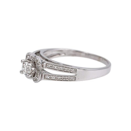 Bague 53 Mauboussin Chance of Love - Bague en or blanc et diamants 58 Facettes 5057835CN