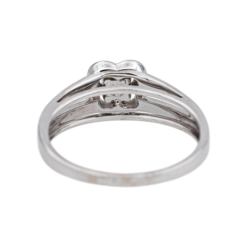 Bague 53 Mauboussin Chance of Love - Bague en or blanc et diamants 58 Facettes 5057835CN