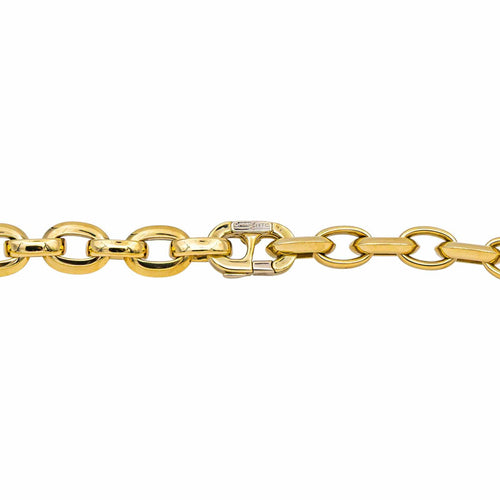 Collier Chimento - Collier en or jaune, or blanc et diamants 58 Facettes 5526095CN