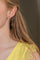 Boucles d'oreilles Noeud d'Amour - Boucles d'oreilles puces en or jaune et diamants 58 Facettes 5592271CN