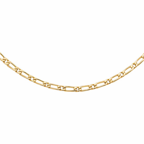 Collier Collier maille Figaro en or jaune 58 Facettes 5460482CN