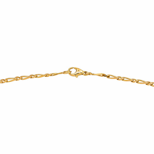 Collier Collier maille Figaro en or jaune 58 Facettes 5460482CN