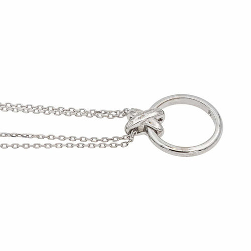 Collier Chaumet Liens - Collier en or blanc et diamants 58 Facettes 5441853RV