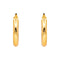 Boucles d'oreilles Boucles d'oreilles créoles en or jaune 58 Facettes 5538418RV