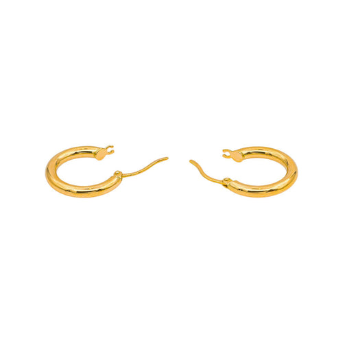 Boucles d'oreilles Boucles d'oreilles créoles en or jaune 58 Facettes 5538418RV
