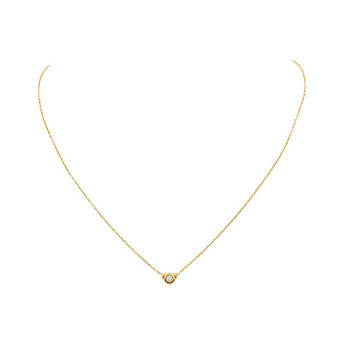 Collier Collier en or jaune et diamant 58 Facettes 5251533CN