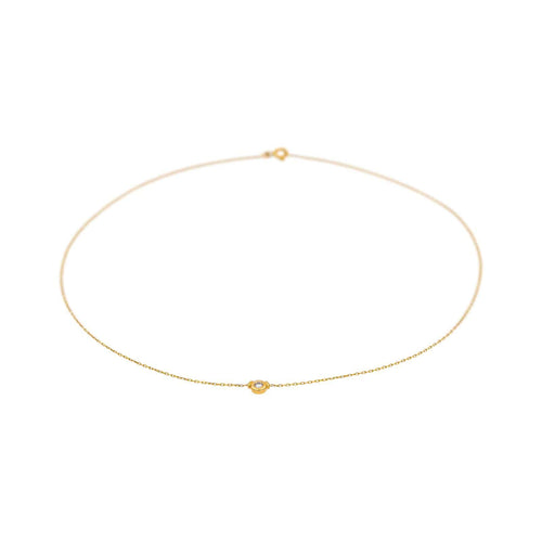 Collier Collier en or jaune et diamant 58 Facettes 5251533CN