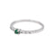 Bague 53 Mauboussin Capsule d'émotions - Bague en platine émeraude et diamants 58 Facettes 5311742CN