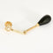 Boucles d'oreilles Boucles d'oreilles pendantes en or rose, diamants et onyx 58 Facettes P71L12
