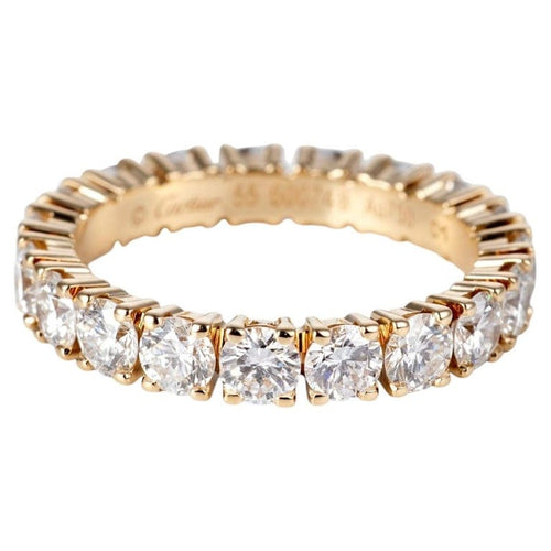 Bague 55 Cartier Destinée - Bague en or jaune et diamants 58 Facettes -