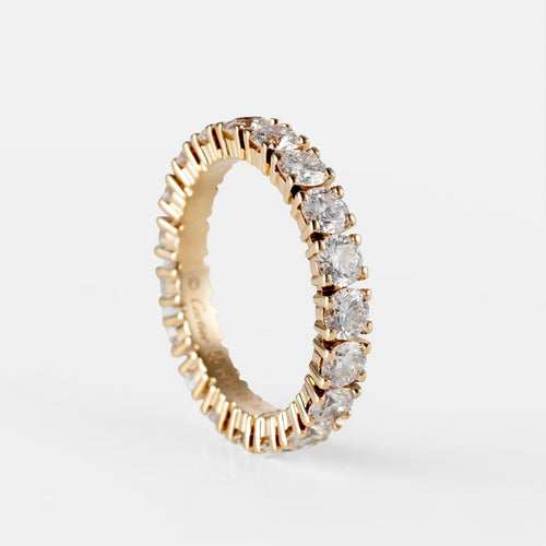 Bague 55 Cartier Destinée - Bague en or jaune et diamants 58 Facettes -