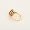 Bague 52 Bague en or rose, améthyste poire et diamants 58 Facettes P50L8