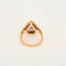 Bague 52 Bague en or rose, améthyste poire et diamants 58 Facettes P50L8