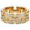 Bague 56 Cartier Maillon Panthère - Bague en or jaune et diamants 58 Facettes 137