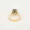 Bague 50 Bague solitaire en or rose, topaze London et diamants 58 Facettes P99L18