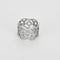 Bague 50 Bague dentelle en or blanc et diamants 58 Facettes P57L10