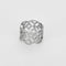Bague 50 Bague dentelle en or blanc et diamants 58 Facettes P57L10