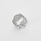 Bague 50 Bague dentelle en or blanc et diamants 58 Facettes P57L10