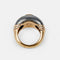 Bague 51 Cartier Panthère - Bague en or jaune, silverium et diamant 58 Facettes 299