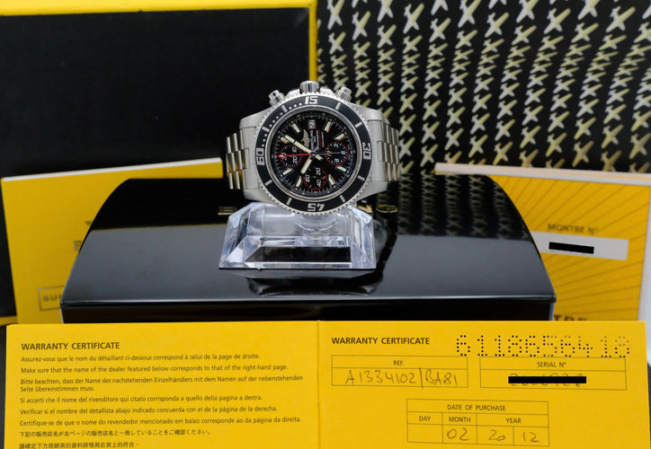 Montre Breitling Superocean Chronograph II - Montre automatique en acier 58 Facettes BTL/SOC/093