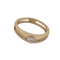 Bague en or jaune et diamants