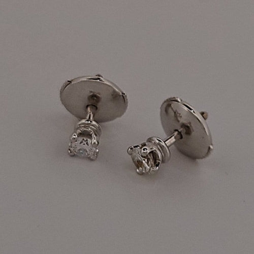 Boucles d'oreilles Boucles d'oreilles en or blanc et diamants 58 Facettes 2779192