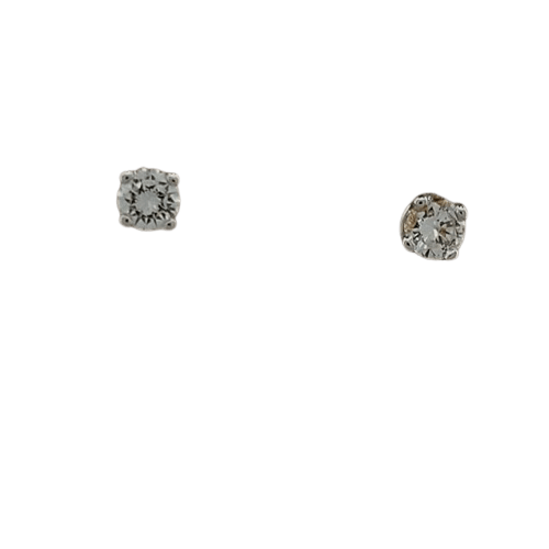 Boucles d'oreilles Boucles d'oreilles en or blanc et diamants 58 Facettes 2779192