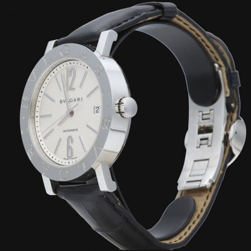 Montre Bulgari - Montre Bulgari BB38SL en acier 58 Facettes MT46048
