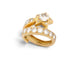 Bague 54 Étoile Filante - Bague en or jaune 18K et diamants 58 Facettes 273058