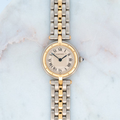 Montre Cartier Panthère Vendôme - Montre SM en acier et or jaune 58 Facettes 515
