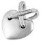 Pendentif Chaumet Liens - Pendentif cœur en or blanc et diamants 58 Facettes 98