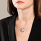 Pendentif Chaumet Liens - Pendentif cœur en or blanc et diamants 58 Facettes 98