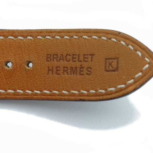 Montre Hermès Cape Cod - Montre Grand Modèle en acier et veau Swift 58 Facettes 255
