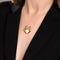 Pendentif Chaumet Liens - Pendentif cœur en or jaune et diamants 58 Facettes 280