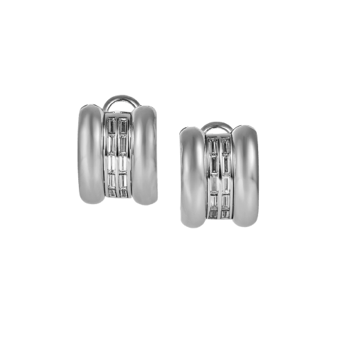 Chopard La Strada - Boucles d'oreilles en or blanc et diamants