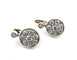 Boucles d'oreilles Boucles d'oreilles en or blanc et jaune 18 ct avec diamants 58 Facettes 335/26 i