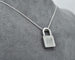 Collier Salvini Click Clack - Collier cadenas en or blanc et diamants 58 Facettes 9223