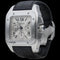 Montre Cartier Santos 100 XL - Montre chronographe en acier 58 Facettes MT46731