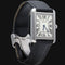 Montre Cartier Tank Solo - Montre en acier et bracelet cuir 58 Facettes MT46734