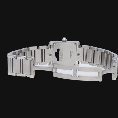 Montre Cartier Tank Française - Montre en acier 58 Facettes MT46740