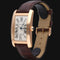 Montre Cartier Tank Américaine - Montre en or rose 58 Facettes MT46745