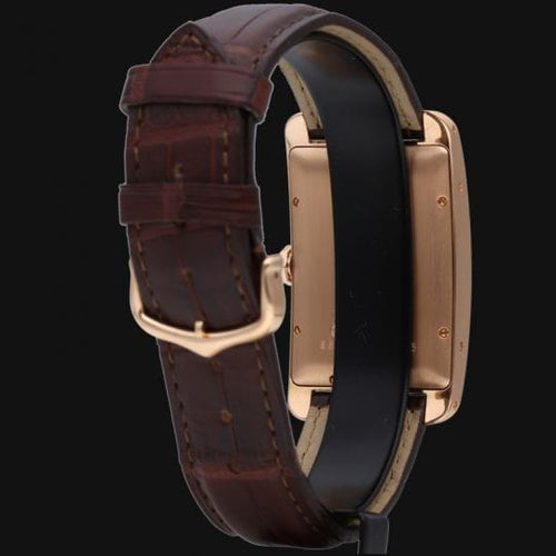 Montre Cartier Tank Américaine - Montre en or rose 58 Facettes MT46745