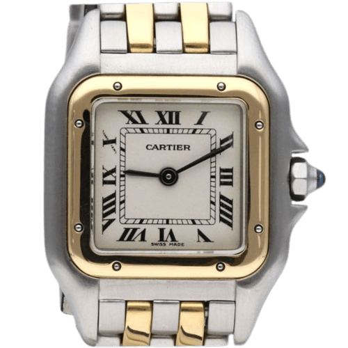 Montre Cartier Panthère - Montre en or jaune et acier 58 Facettes MT46746
