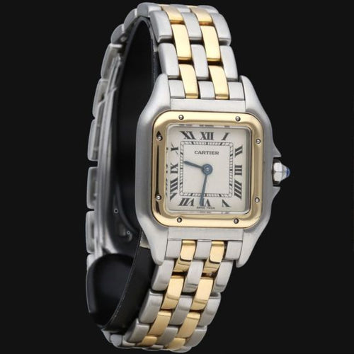 Montre Cartier Panthère - Montre en or jaune et acier 58 Facettes MT46746