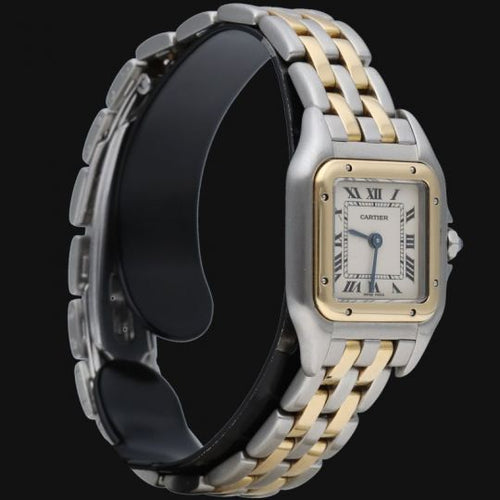 Montre Cartier Panthère - Montre en or jaune et acier 58 Facettes MT46746