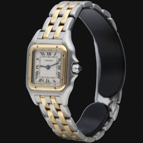Montre Cartier Panthère - Montre en or jaune et acier 58 Facettes MT46747