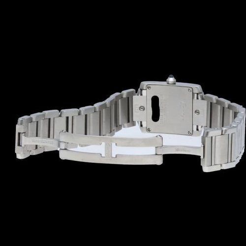 Montre Cartier Tank Française - Montre en acier 58 Facettes MT46748
