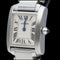 Montre Cartier Tank Française - Montre en acier 58 Facettes MT46748