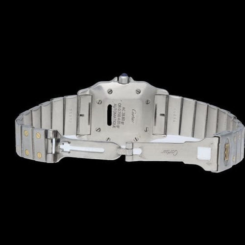 Montre Cartier Santos - Montre en or jaune et acier 58 Facettes MT46751