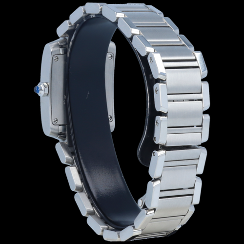 Montre Cartier Tank Française - Montre en acier 58 Facettes MT46756